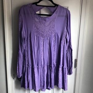 Free people tunic size small new without tags